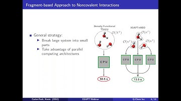 Webinar 38 - XSAPT: Accurate and Efficient Method for Noncovalent Interactions