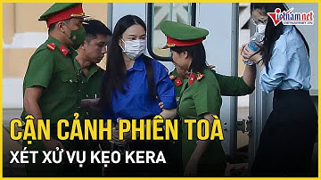 Cận cảnh phiên xét xử vụ kẹo Kera: HH Thùy Tiên, Hằng Du Mục, Quang Linh bối rối cúi mặt tại tòa