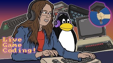 Live Game Coding on Commodore 64! - GameHammer Live