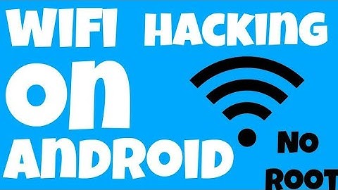 How to hack WIFI {no root}100% Working