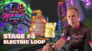 Zwift - Syrup Cup - Neon Nights - Electric Loop screenshot 4