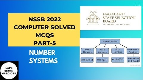 NSSB 2022 | Computer Portion Solved MCQs on Number System | Part-5