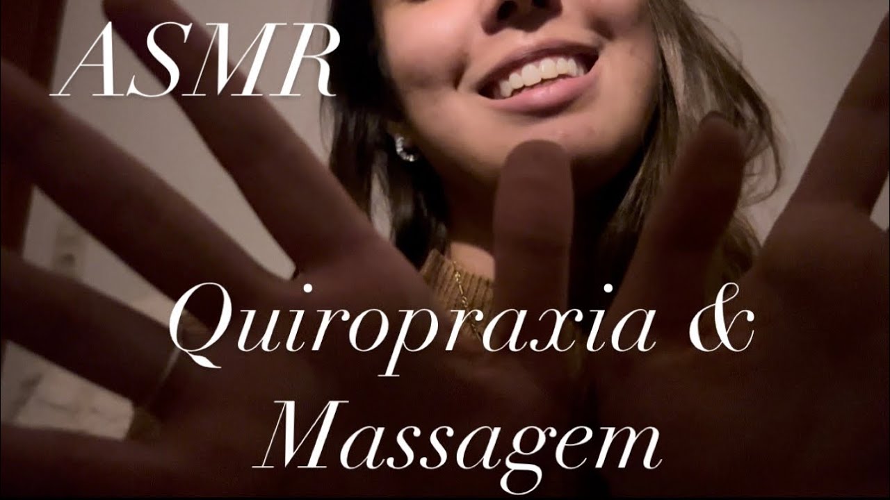 ASMR MIL INSCRITOS | Sessão de Quiropraxia e Massagem nos ombros