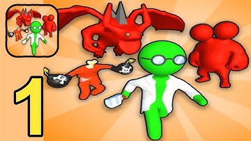 Monster Create Lab - Gameplay Walkthrough Part 1 Intro,Tutorial ( Android,iOS )