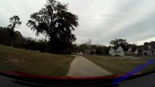 Driving in Oakland Cemetery, Tallahassee - Florida