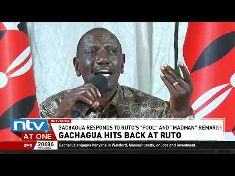 Gachagua to Ruto: I am not a madman and fool as you claim