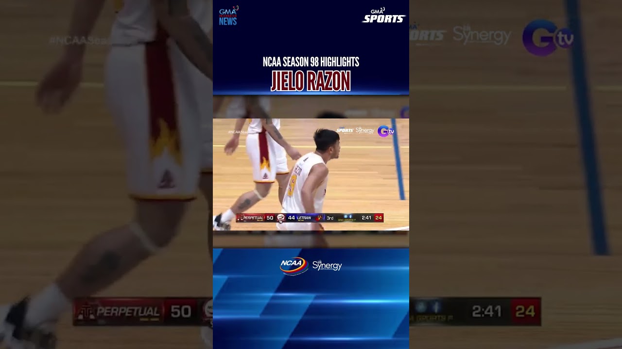 NCAA Season 98 Highlights: Jielo Razon (PART 1) | GMA Sports