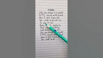 Mood 24kGoldn Justin Bieber Shorts Viral Lyrics 