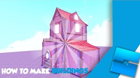 How to make Low Poly Fantasy Buildings in Roblox Studio