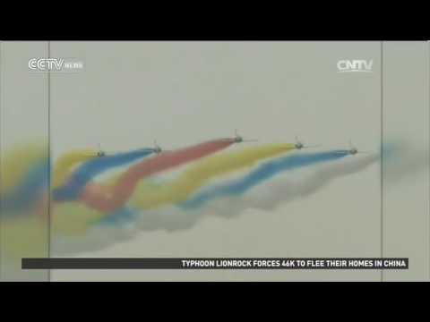 Red Falcon Team impresses audience with special stunts China SCIO