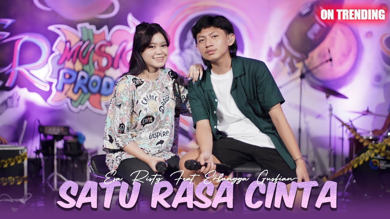 Esa Risty ft. Erlangga Gusfian - Satu Rasa Cinta (Official Live Music) Jangan tanya bagaimana esok..