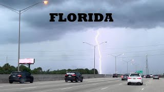 Driving from Miami to Delray Beach in June 2023