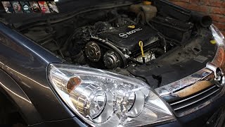 Opel Astra H - Timing belt replacement Ecotec 1.8