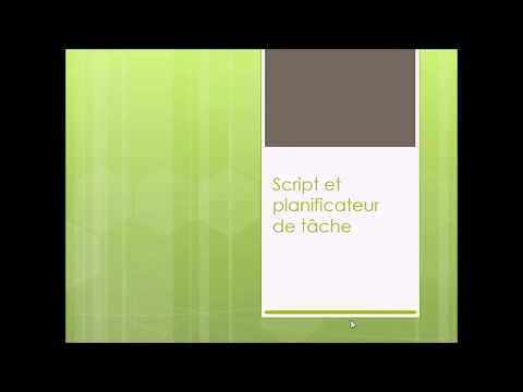 Vidéo: Comment exécuter un script PowerShell dans le planificateur Windows ?