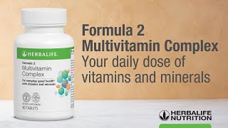Herbalife Formula 2 multivitamin complex - YouTube