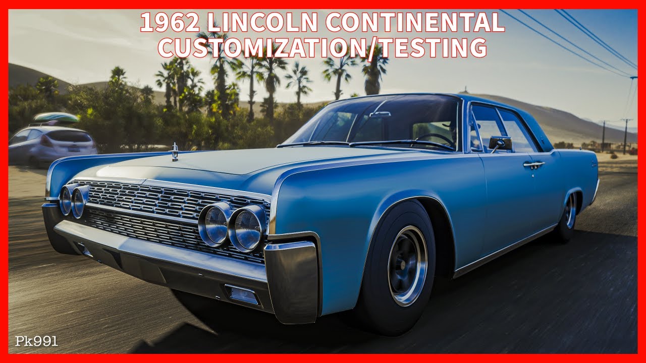 [FH5] 1962 Lincoln Continental Customization/Testing