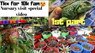 10k special Nursery visit with plants complete care, Tips for flowering, Tricks for healthy plants