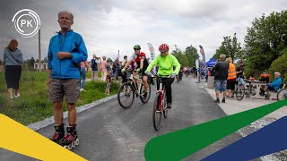 Cyklostezka Bukovec - Chrást již slouží cyklistům i pěším turistům