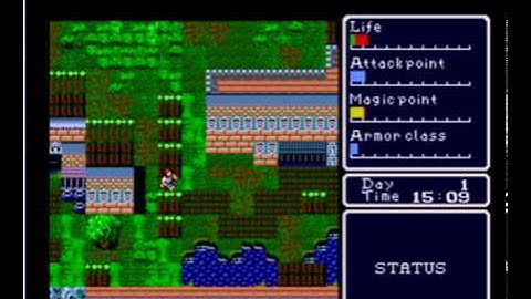 Nostalgia Gaming - Super Hydlide Part 1