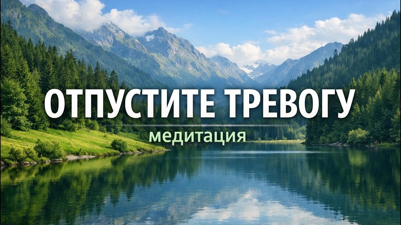 Отпустите тревогу | Медитация от тревоги