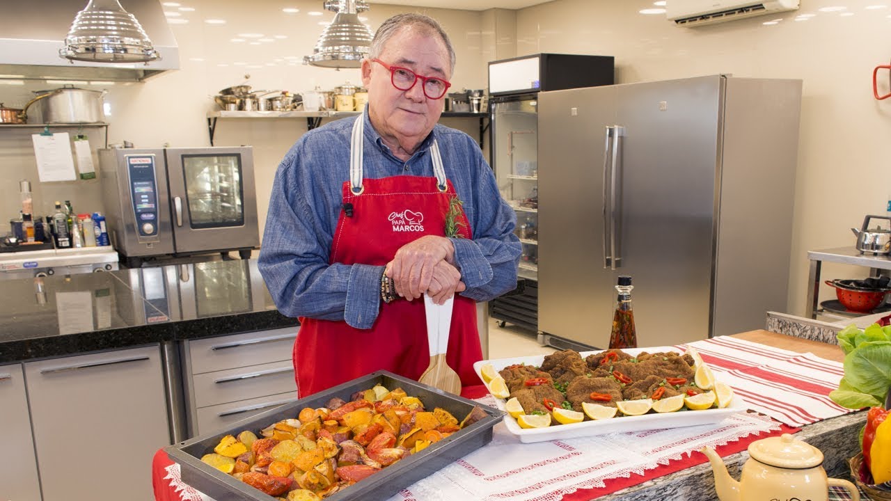MILANESAS Y VERDURAS AL HORNO DE CHEF PAPÁ MARCOS