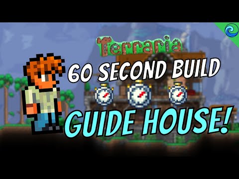 TERRARIA LET'S BUILD - Guide Custom NPC Home #Short #Shorts