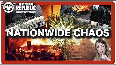 Nationwide Chaos: White House Besieged, Cities Burn, Riots Manipulated By ‘Forces’…