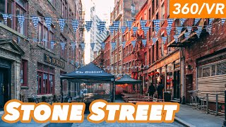 Oldest Street in New York City: Stone Street (360/VR Tour) screenshot 2