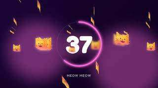 ✨ 1 Minute Timer / Countdown for Kids | Fun Kittens Theme & Happy Music!