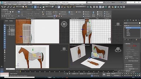 3Dsmax Tutorials, How to Model a 3D Horse from Scratch in 3dsmax (Part 1)