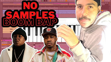 How To Make Boom Bap Beats WITHOUT SAMPLES! - Ableton Tutorial *2022*