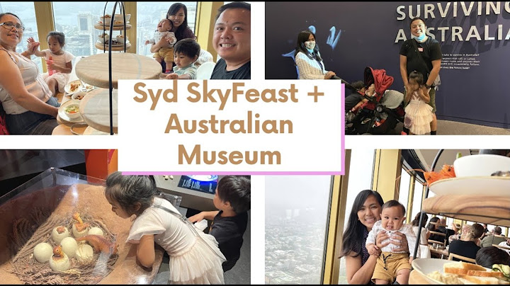 Sydney Tower Sky Feast Buffet Plus Australian Museum | Buhay Australia