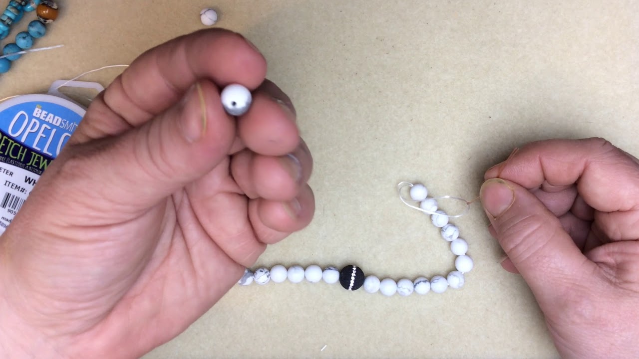 Elastic Cords Sharing, How To Secure a Beaded Bracelet Without Glue?