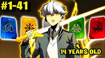 [1-41] While Others Have One Elemental Power, He Awakens Five! | Manhwa Recap