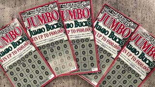 Jumbo Jumbo Bucks 💰 Georgia Lottery Scratch Off Tickets