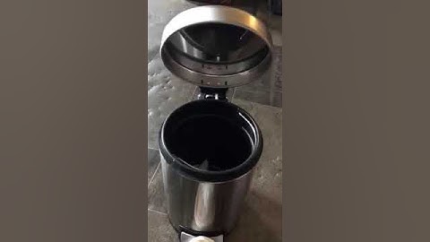 YCTEC Round Mini Trash Can with Lid Soft Close