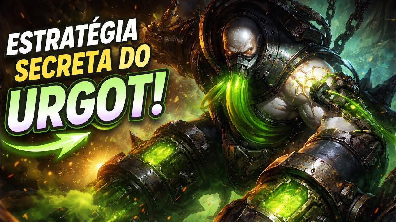 EU NÃO IMAGINAVA QUE O URGOT CHEGARIA NESSE PONTO! | LOL WILD RIFT