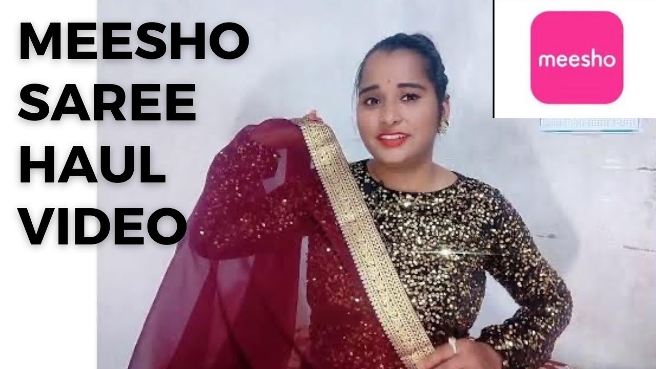 Meesho saree haul video under 600 || matkan vibes || shopping lover
