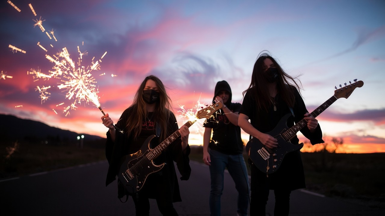 Нежные искры