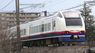 特急しらゆき3号新潟行き【4K】E653系H203編成信越本線下り53M