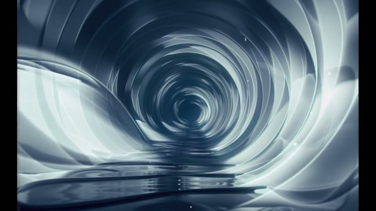 Create an intense, fully animated, hypnotic abstract video loop — NOT a stati...