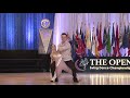 Semion Ovsiannikov & Maria Elizarova The Open 2018 Classic 2nd Place