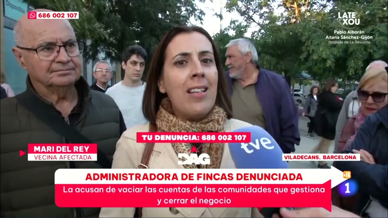 Estafados por administradora de fincas Viladecans