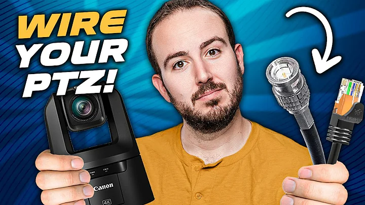 PTZ Camera Cable Tutorial (CAT6 & SDI) - How to Make Your Own