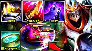 ZED IS NOW S+ TIER SO I 1V5 THE ENTIRE GAME WITH ZED TOP! 👌 2026 Zed TOP Gameplay Guide