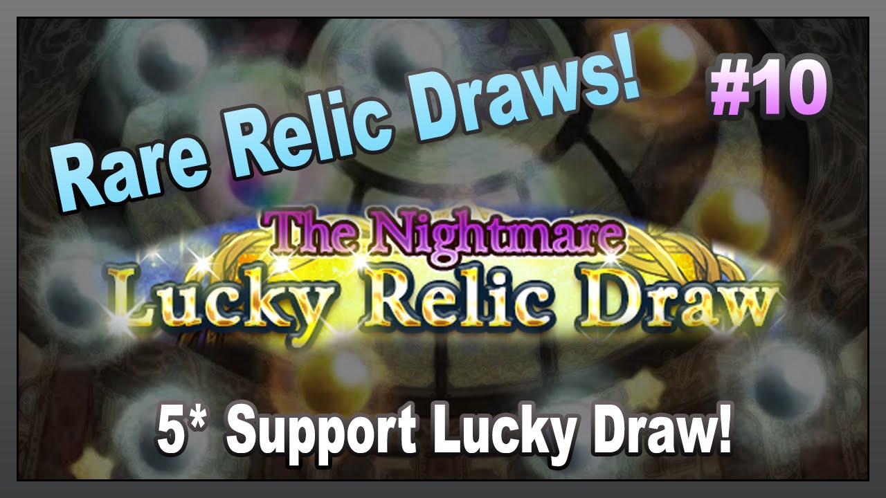 [FFRK Global] 5* Support Nightmare Lucky Draw! (Full Video)