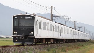 JR 305系  筑肥線（一貴山） /　JR 305 series　Chikuhi Line  Ikisan,Fukuoka【でんしゃしん 動画】