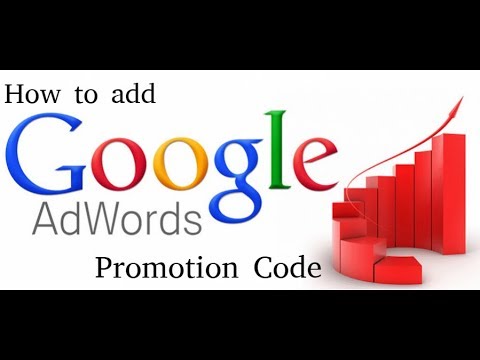 How to add google adwords promotion Code of Rs 2000 in hindi / urdu