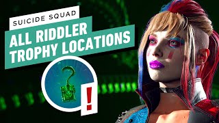 Suicide Squad Kill The Justice League All Riddler Trophies Locations