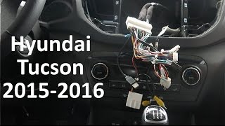 Install Navigation GPS Car Android Hyundai Tucson 2016